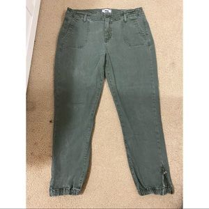 Olive green pants